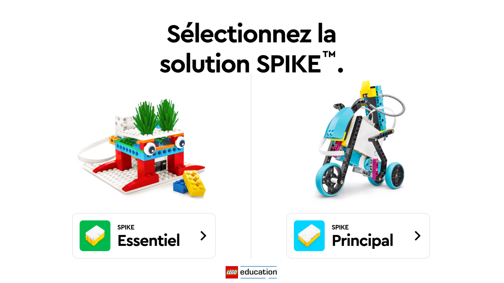 Application LEGO Spike